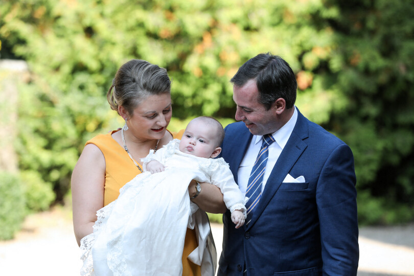 Baptême royal du prince Charles de Luxembourg