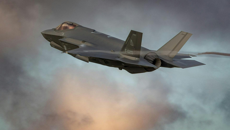 A Dutch RNLAF F-35
