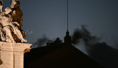 Black smoke emerges as cardinals fail to elect new pope in first ballot | Religion News