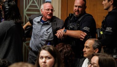 Ben & Jerry’s cofounder arrested at US Senate after protesting war in Gaza | Protests News