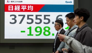 Stock markets fall as Trump threatens tariffs on EU, Apple