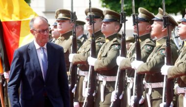 Merz vows to defend Nato territory as German troops deploy in Lithuania – The Irish Times