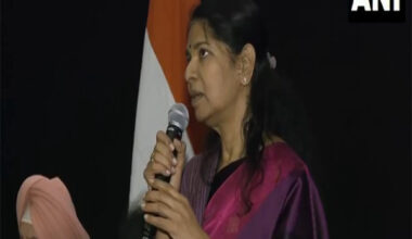'Nothing going to divide us anymore': Kanimozhi emphasises India's unity in Latvia