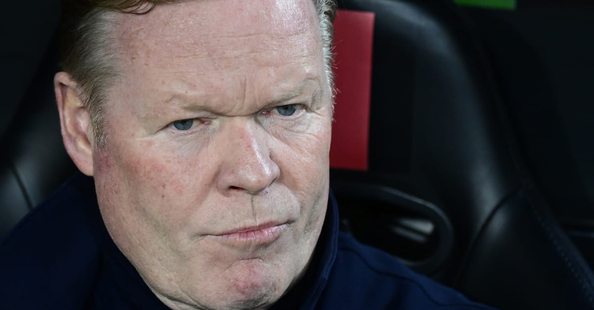 Bondscoach Koeman boos over afsteken vuurwerk: 'Stelletje mafkezen'