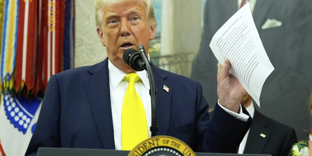 Trump says 'good parts are the Trump economy and the bad parts are the Biden economy'
