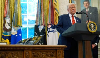Trump says he’ll decide on name of ‘Persian Gulf’ on Middle East visit | Donald Trump News