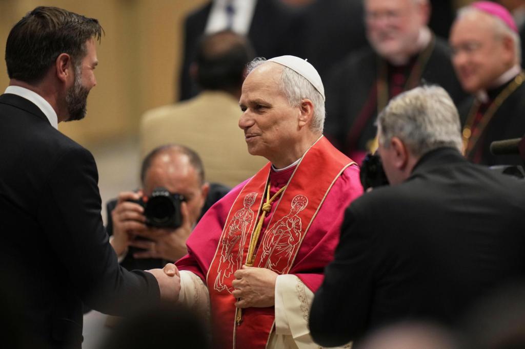JD Vance gives Pope Leo XIV an invitation from Trump to visit US