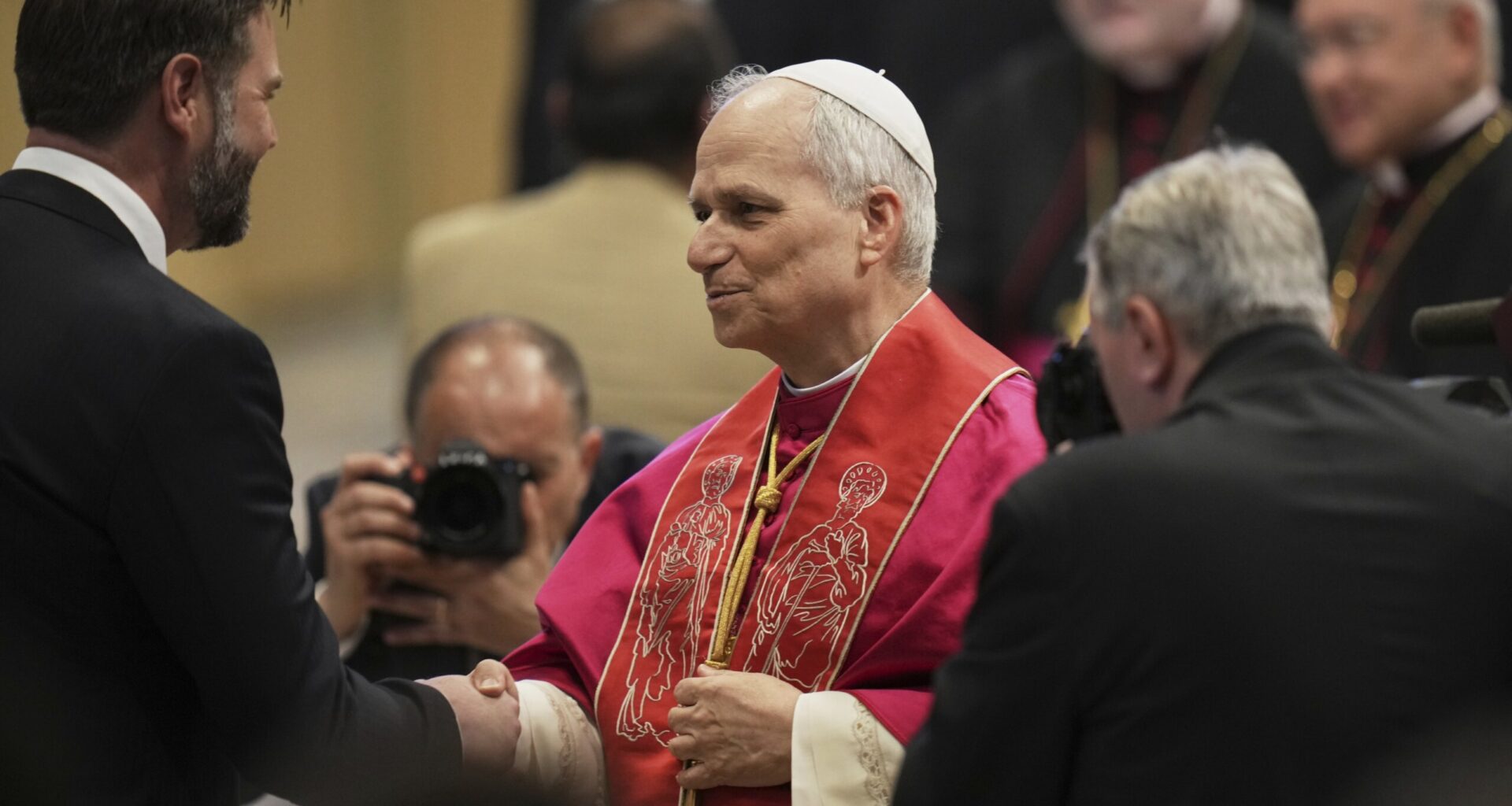Pope Leo XIV and JD Vance meet ahead of US-led diplomatic flurry to reach ceasefire in Ukraine