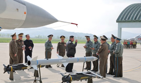 North Korea’s Kim Jong Un oversees air drills, calls for stepped-up war preparation