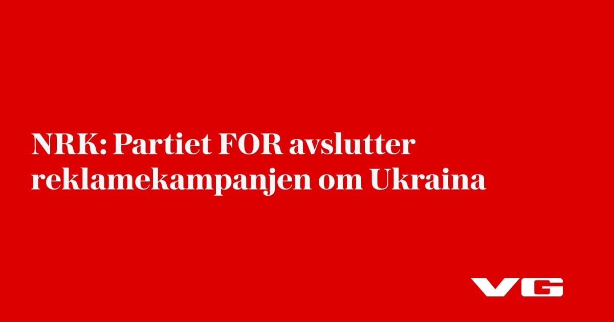 Pro Russian campaign to stop Norway's military funding for Ukraine ends abruptly - blames vandalism by Norwegians (English translation in the comments)