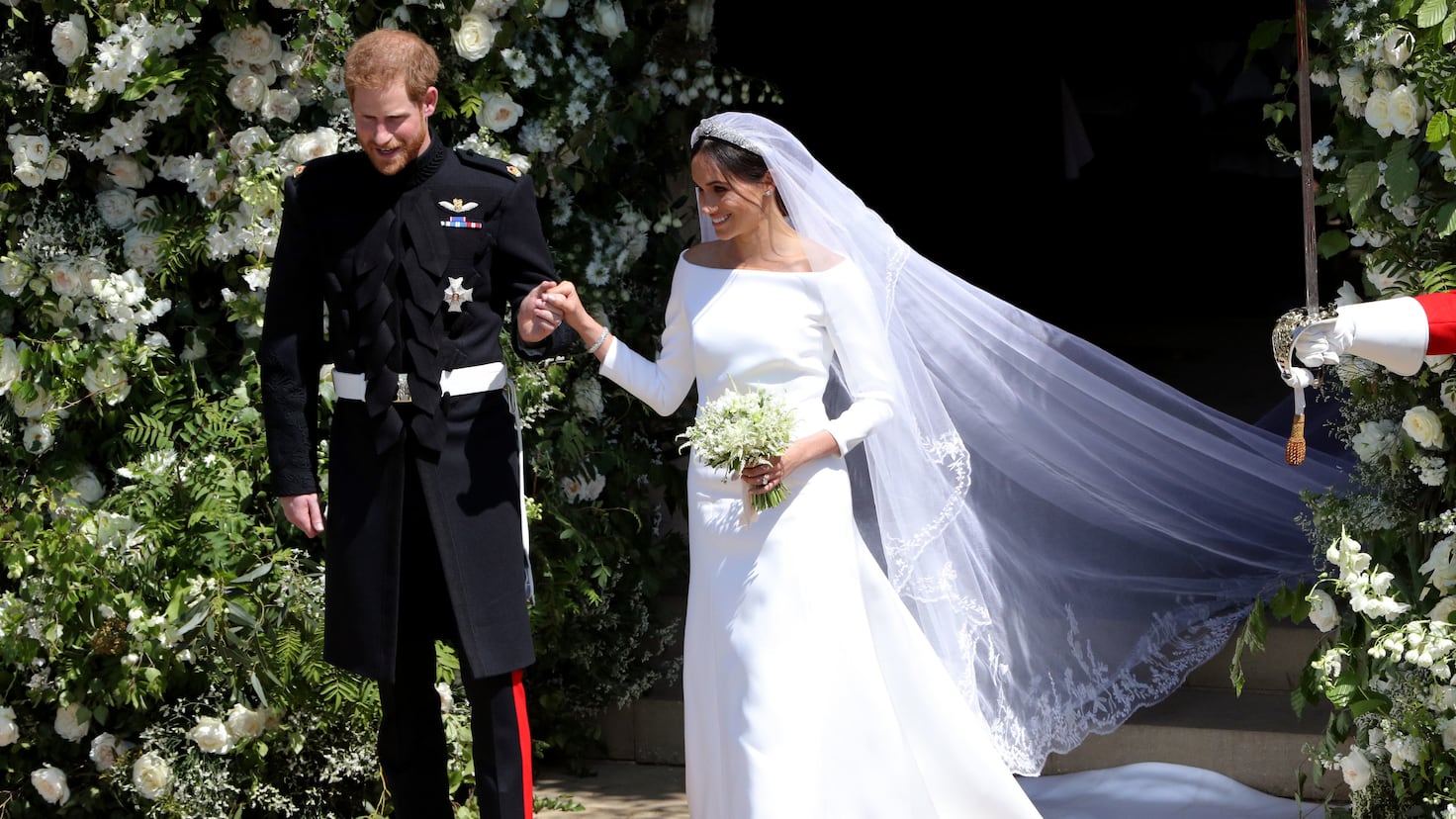 The Queen of England thought Meghan Markle’s wedding dress was inappropriate - and didn’t hold back