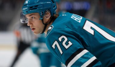 San Jose Sharks' William Eklund cut in Sweden’s game against Czechia