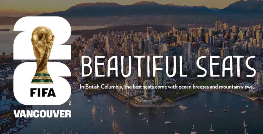 British Columbia Launches “Beautiful Seats” Campaign in UK and Germany to Promote Tourism for FIFA World Cup 26™