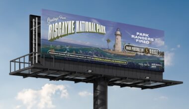 Billboards rise in South Florida slamming DOGE cuts to parks