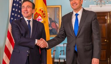 Albares defiende en EE UU el “esfuerzo” de España por llegar al 2% de gasto militar | España