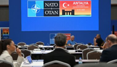 NATO members are working on a proposal to raise defense spending to 5% of gross domestic product by 2032.