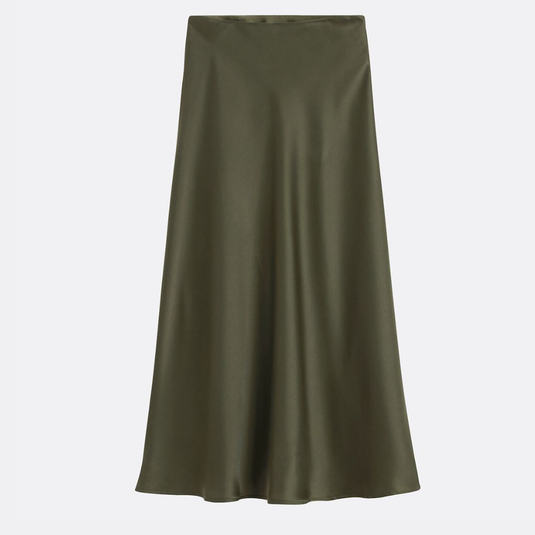 La Redoute Matte Satin Skirt