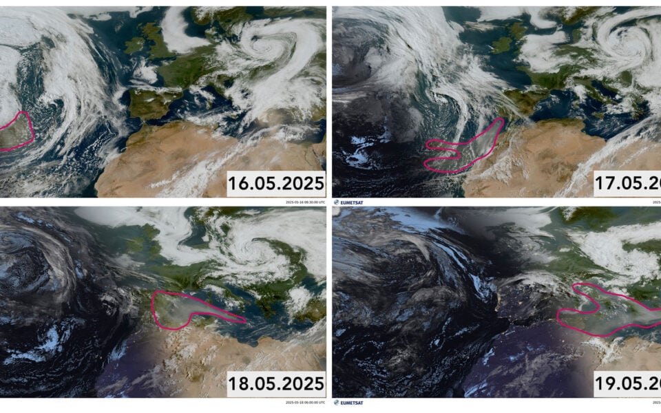Smoke from Canadian wildfires reaches Greece