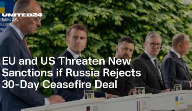 EU and US Threaten New Sanctions if Russia Rejects 30-Day Ceasefire Deal