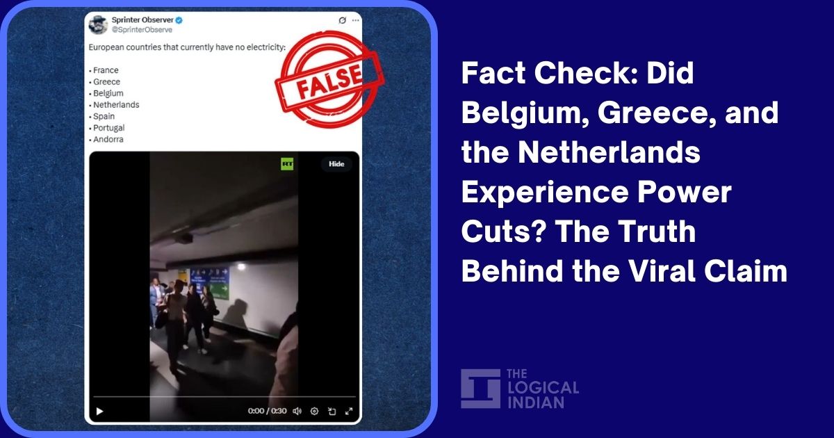 Fact Check: Did Belgium, Greece, and the Netherlands Experience Power Cuts? The Truth Behind the Viral Claim