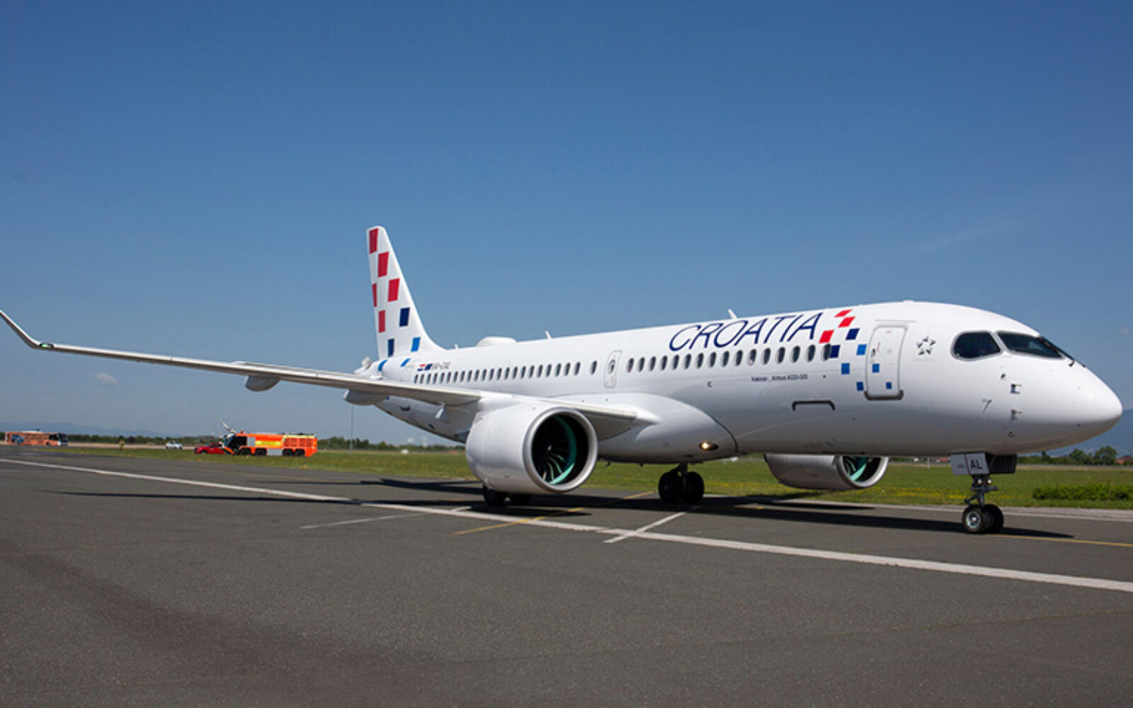 Croatia Airlines welcomes new Airbus A220 named ‘Vukovar’