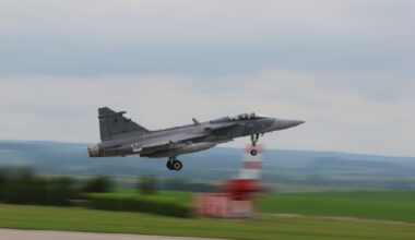 Czech Air Force deploys Gripen fighters to Iceland for five-week NATO Air Policing operation