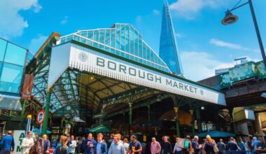 Part of Borough Market is finally being pedestrianised