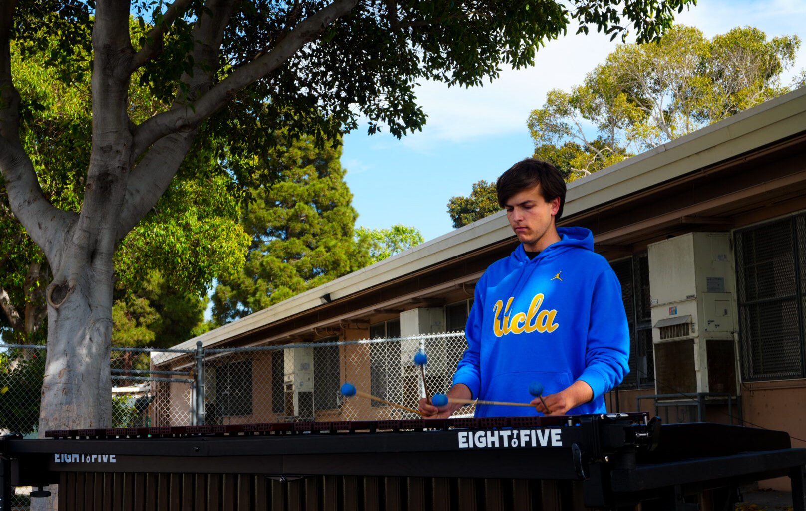 Jake Smith harmonizes politics and a passion for percussion
