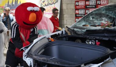 Philly Democratic PAC smashes (their own) Tesla to protest Musk and DOGE