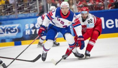 MS v hokeji 2025: Američania zdolali Dánov vysoko 5:0- Správy STVR