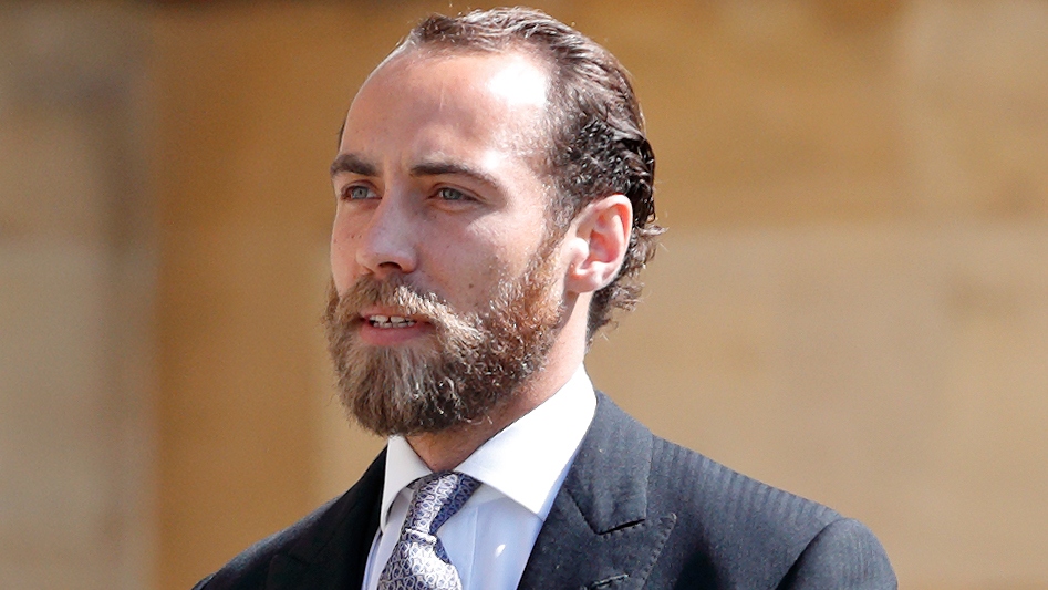 James Middleton attends the wedding of Prince Harry and Meghan Markle at St George's Chapel, Windsor Castle on May 19, 2018