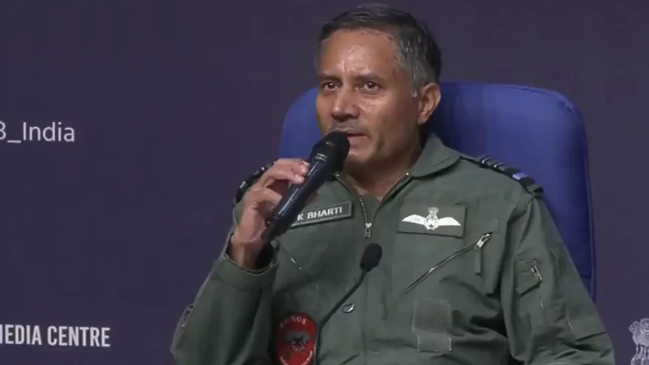  Air Marshal AK Bharti Photograph: (X) 