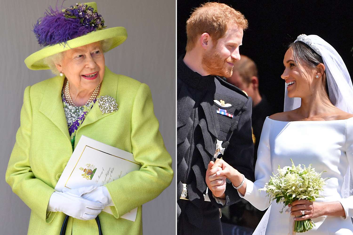 Queen Elizabeth’s Iconic Quip At Harry & Meghan’s Wedding Leaves Internet In Splits