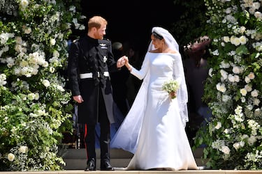 The Queen of England thought Meghan Markle’s wedding dress was inappropriate - and didn’t hold back