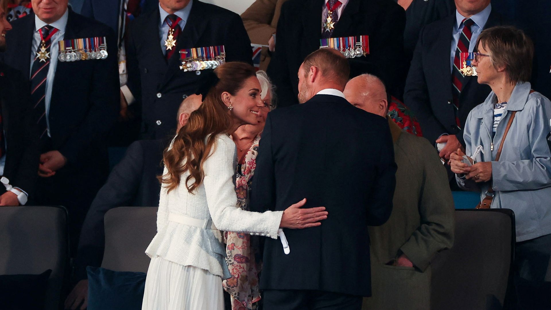 Prince William and Kate Middleton at VE Day Concert, 5 May 2025