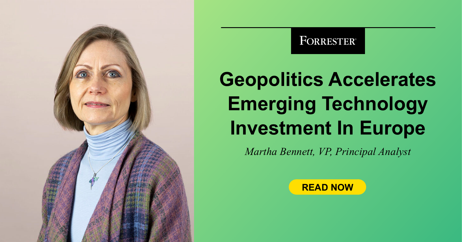 Geopolitics Accelerates Emerging Technology In Europe