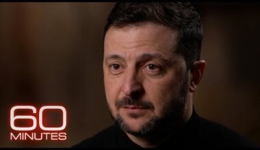 Interviews with Ukrainian president Zelenskyy on 60 Minutes