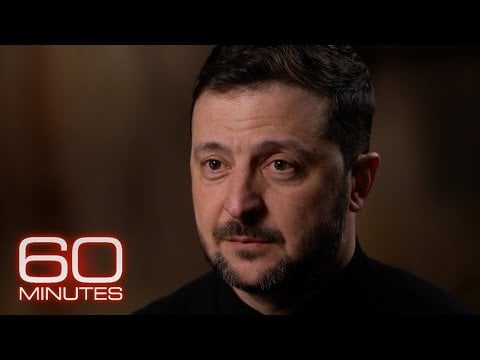 Interviews with Ukrainian president Zelenskyy on 60 Minutes