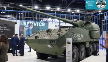 Spain Considers Replacing its Hundred M109 Howitzers with AGM Artillery Module on Piranha Chassis