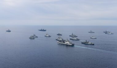 British and Italian carriers lead massive NATO fleet