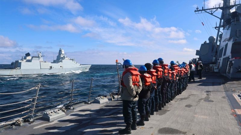 Nato's largest live-fire naval exercise in Europe is underway