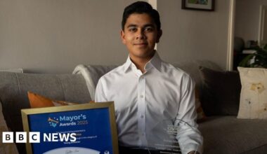 Kensington teenager honoured for hygiene kits for the homeless
