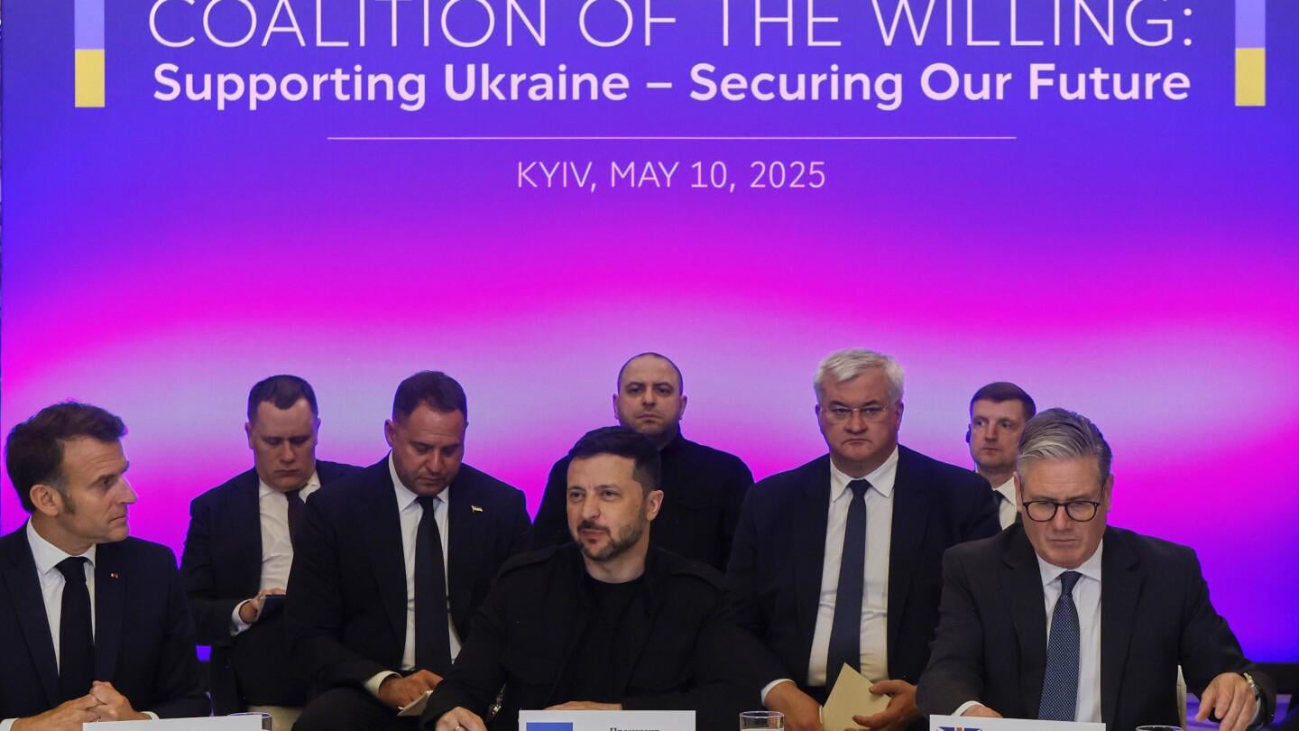 Ukraine and allies urge Putin to commit to a 30-day ceasefire or face new sanctions