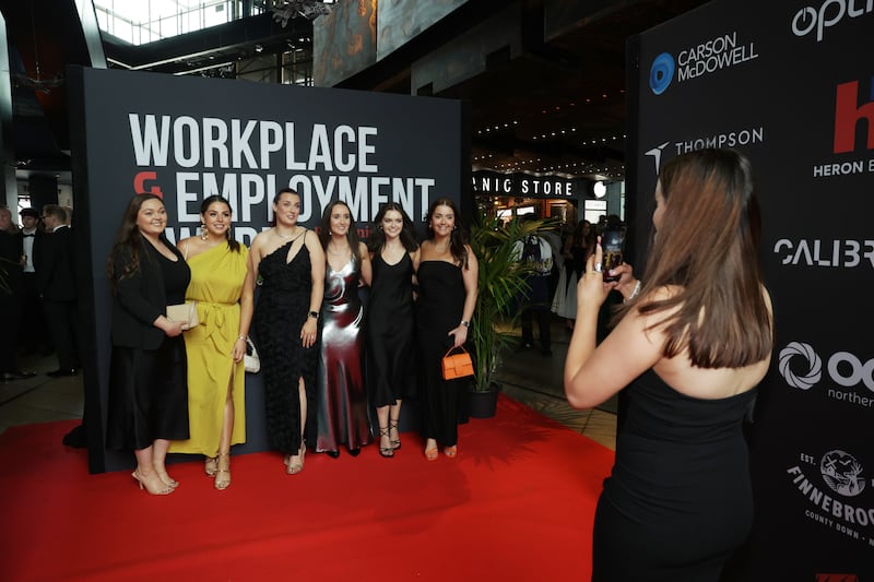 Guests  pictured at The Irish New Employment Awards at Titanic Belfast. 
 Photo by Kelvin Boyes / Press Eye.