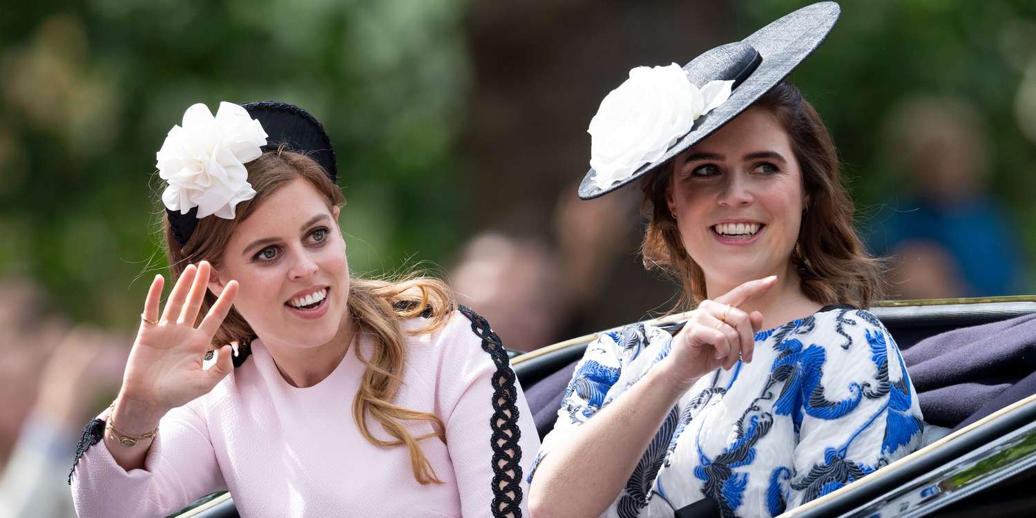 Princess Eugenie and Princess Beatrice Match in Flower Power Looks