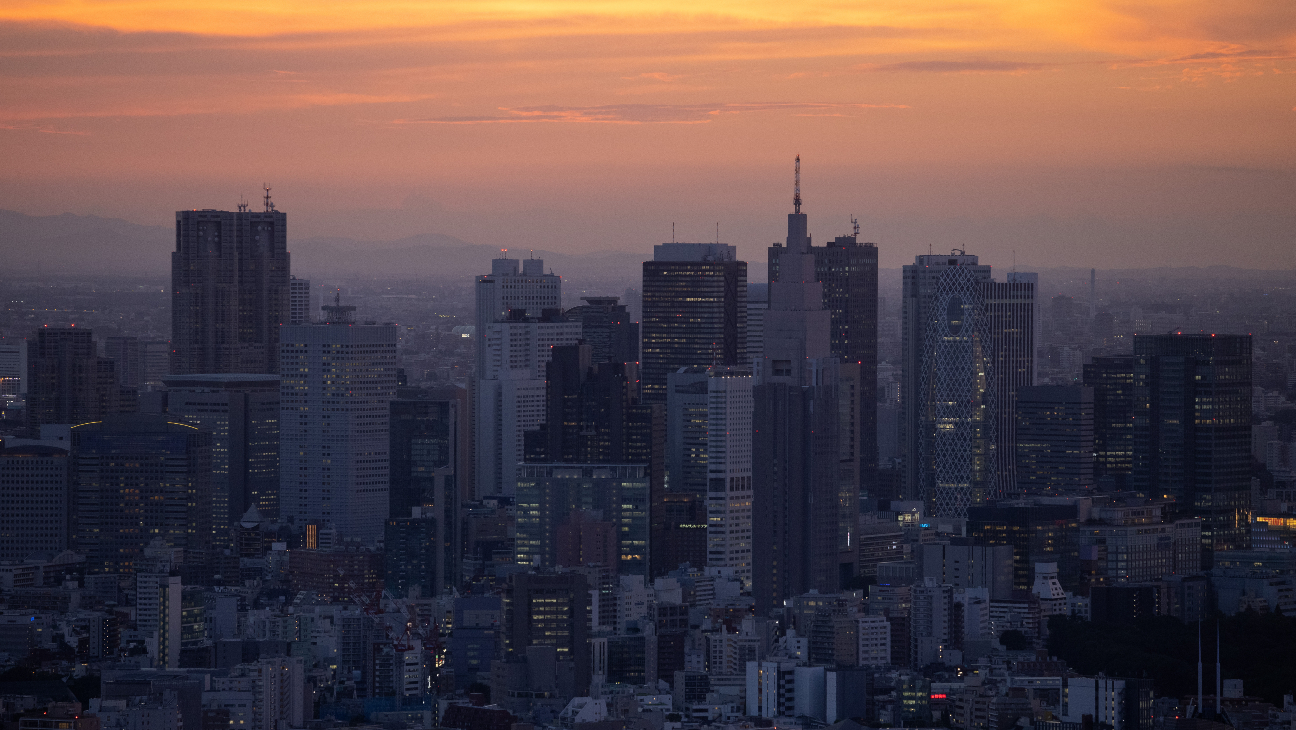Tokyo skyline