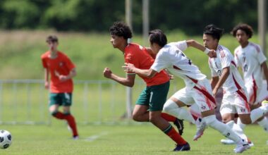 Watching Cristiano Ronaldo Jr play for Portugal: A familiar number, CR7 boots and a languid style