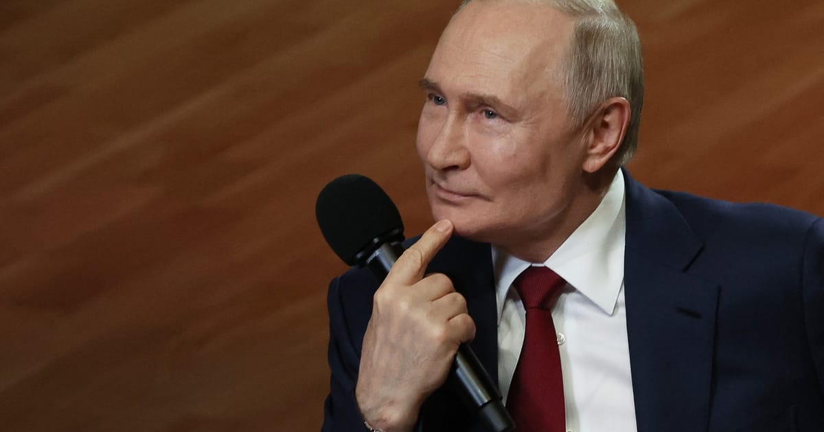 Trump says Putin ‘has gone absolutely CRAZY!’ – POLITICO