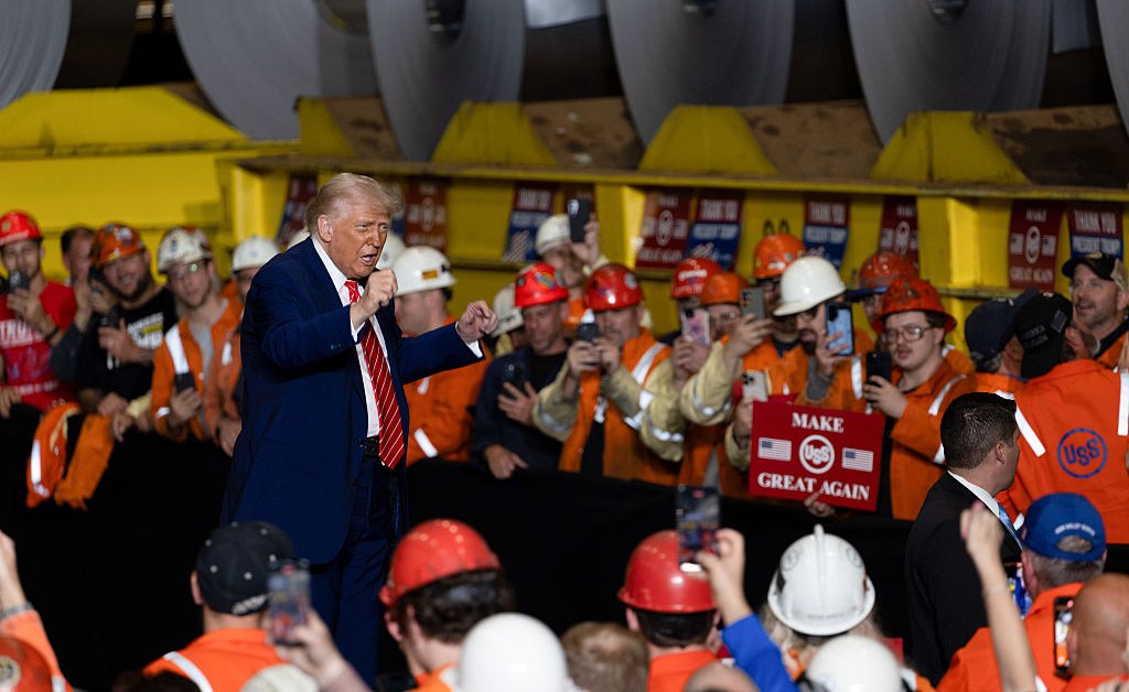 Trump Explains Reason For Doubling Steel, Aluminum Tariffs