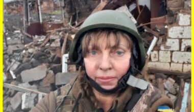 A Ukrainian girl nurse destroyed a group of Russian occupants with one shot from a grenade launcher and saved her unit from encirclement
